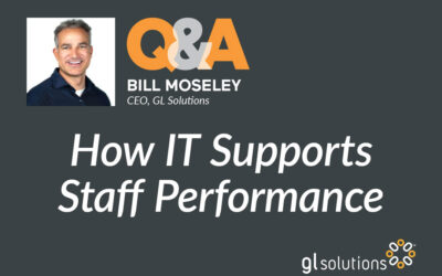 How can IT support staff performance?