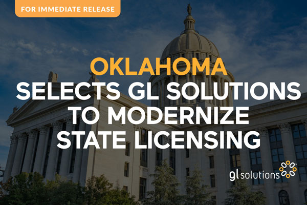 Oklahoma Selects GL Solutions to Modernize State Licensing